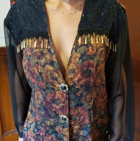 Vintage oversized 90s blazer - Picture 6 of 13